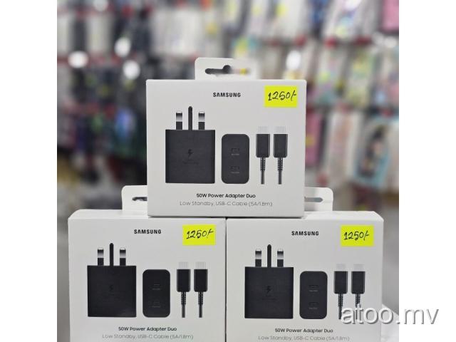 Samsung Original 50W Super Fast Type-C to C Charger Free Delivery Call-9992968