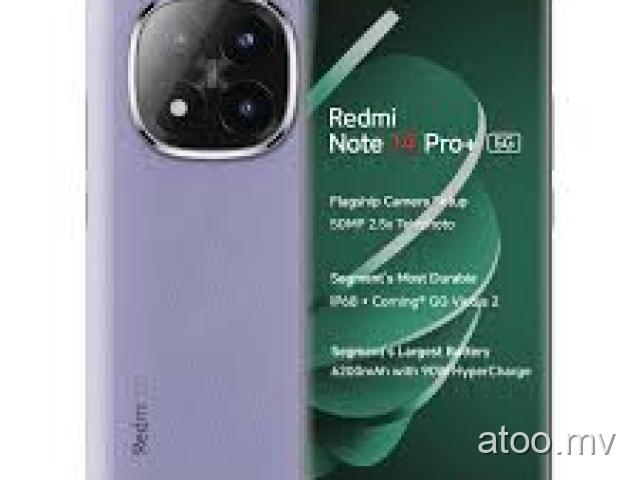 Xiaomi Redmi Note 14 Pro Plus 5G 8Gb 256 Gb Phantom Purple Ind