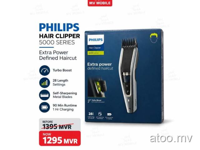 Philips Hair Clipper Series 5000 Cordless With Turbo Mode Call 7774634