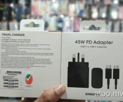 Samsung 45W Super Fast Charger Type-C To -C Free Delivery 9992968