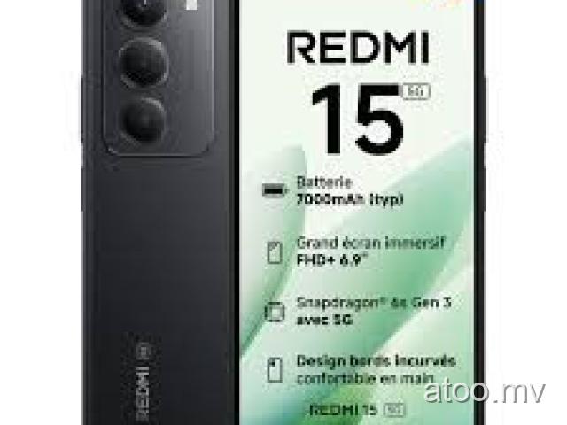 Xiaomi Redmi 15 5G 8Gb 256Gb Midnight Black Global