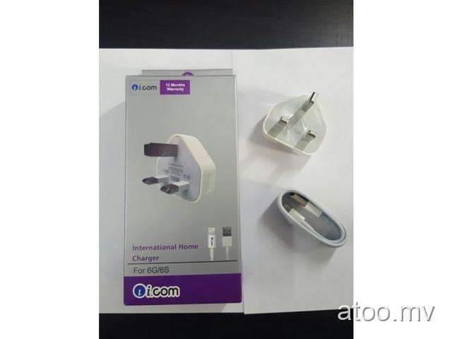 i.Com ICH-i21 Original charger for iPhone with USB Adapter & Cable