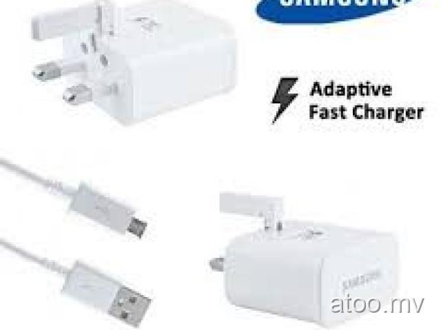 ''ORIGINA'' Fast charger 3Pin For Note 4 Note 5 S6 S7 EDGE, Rf200/- Call.7741753