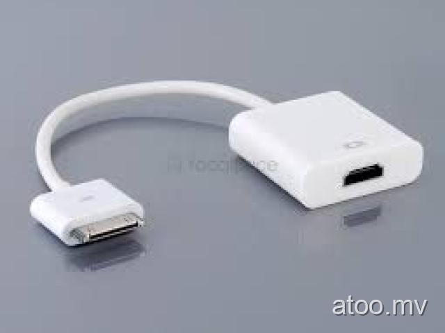 Apple iPad TO HDMI Adapters (Apple ipad 4 1.2.3) rR300/- Call.7741753