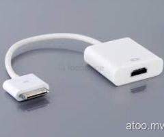 Apple iPad TO HDMI Adapters (Apple ipad 4 1.2.3) rR300/- Call.7741753