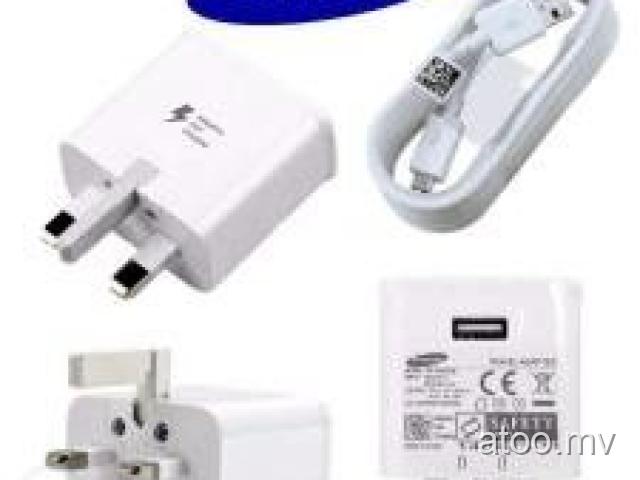 Samsung Adapter Fast Charge Charger With Cable, Delivery Call 7741753