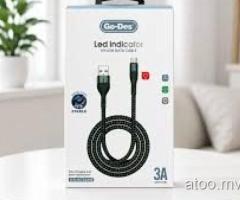 GODES USB TO MICRO CABLE GD-UC528M - FREE DELIVERY