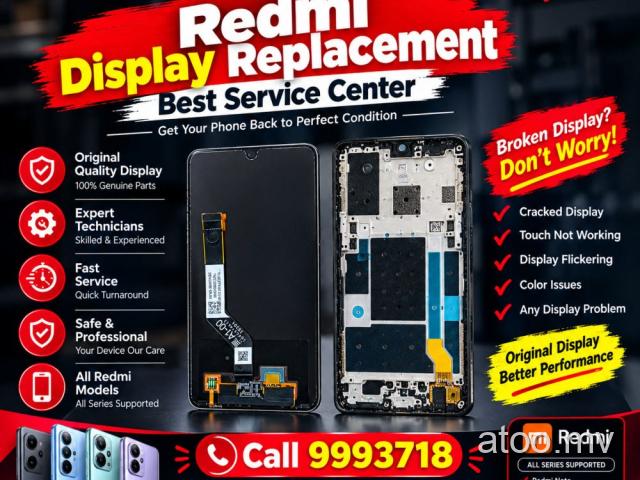 Redmi Note 14 4G Display Replacement Best Service Center Call 9993718