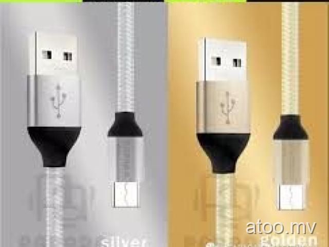 TYPE-C DATA (PU-01) FAST CHARGING CABLE ,MVR100/- CALL..7741753