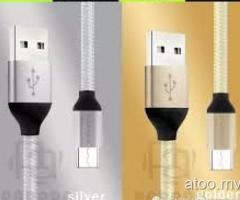 TYPE-C DATA (PU-01) FAST CHARGING CABLE ,MVR100/- CALL..7741753