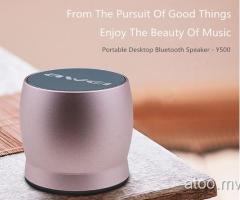 AWEI Y500 Mini Wireless Bluetooth Speaker Metal Stereo Music Hands-free Calls Su