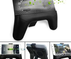 Phone Radiator Game Handle Mini Cooler Cooling Phone Stand with Built-in 2000mAh