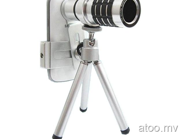 Universal Telephoto 12X Zoom Camera Lens Clip On for Smart Phones