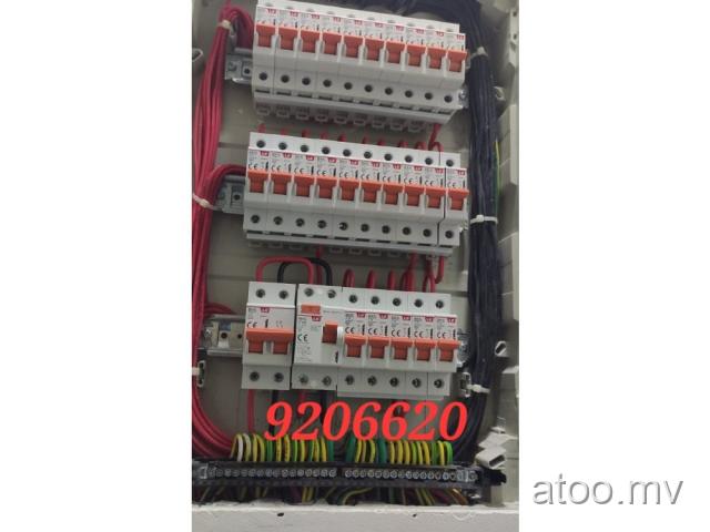 Electrical and wiring works. 9206620