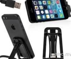 Multi-function USB Data Flat Cable Colorful Charge Stand for iPhone (Mvr100/-)