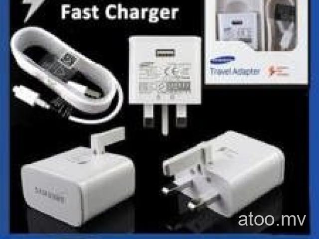 SAMSUNG FARST CHARGER WITH FREE USB CABLE. RF200/- CALL ..7741753