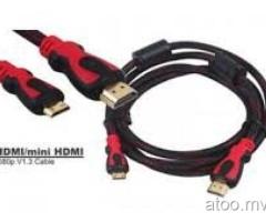 1.5M High Speed HDMI Cable HDMI to HDMI M/M - MVR50/- CALL..7741753
