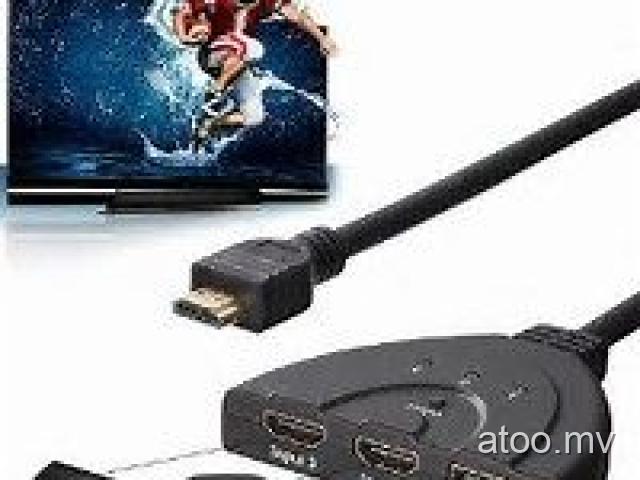 3 Port 1080P HDMI AUTO Switch Splitter Switcher HUB for PS4 Cable Box 2017 KY