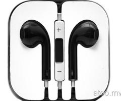 Apple Earpods Normal iPhone headset. Black