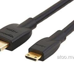 Mini-HDMI to HDMI Cable