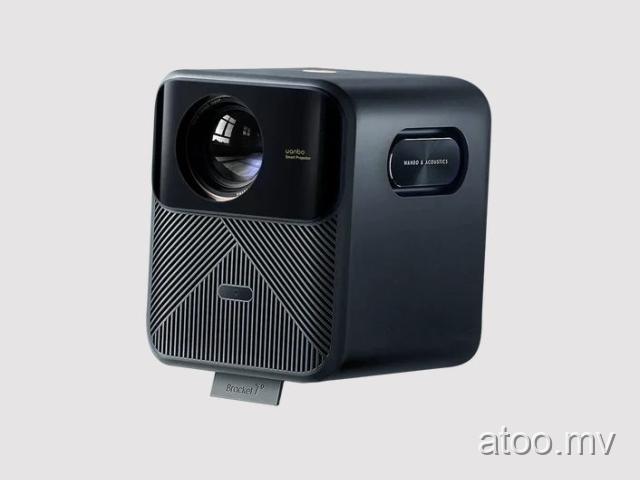 Wanbo Mozart 1 Pro 4K Smart Projector with WiFi and Bluetooth with Carry Bag