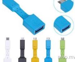 USB-C 3.1 Type C Male to USB 2.0 Cable Adapter OTG Data Sync Charger Charging