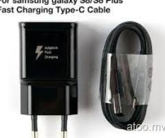 GALAXY S8 ORIGINAL (TYPE-C 3.0) USB FARST CHARGER + CABLE .CALL.7741753