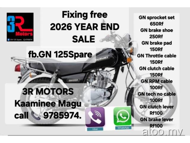 GN spare parts available Call 9785974.