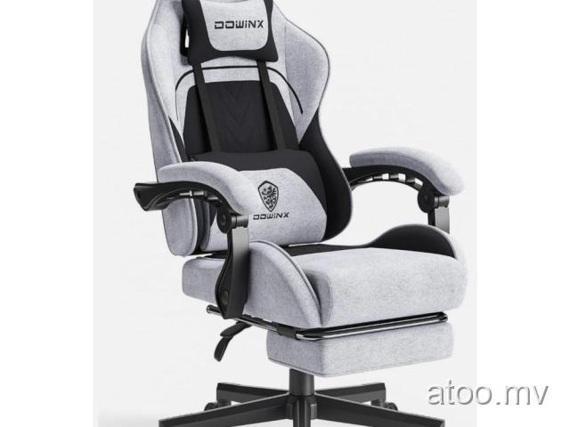 Gaming Chair Fabric W/ Pocket Spring Cushion Massage Game Chai Add Viber 9483252