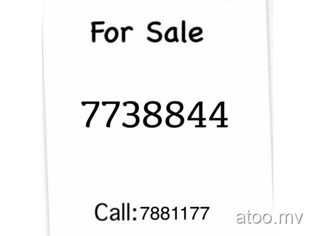 Dhiraagu Prepaid Nice Number For Sale call:7881177