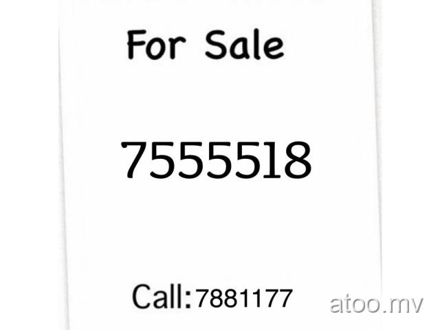 Dhiraagu Prepaid Nice Number For Sale call:7881177