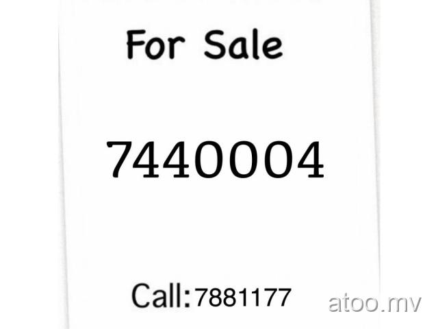 Dhiraagu Prepaid Nice Number For Sale call:7881177