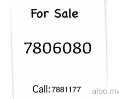 Dhiraagu Prepaid Nice Number For Sale call:7881177