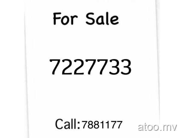 Dhiraagu Prepaid Nice Number For Sale call:7881177