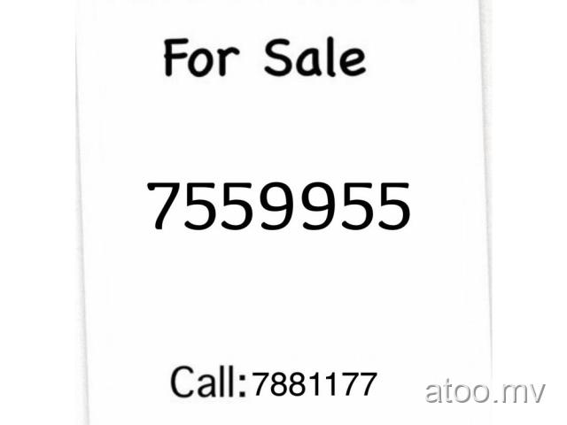 Dhiraagu Prepaid Nice Number For Sale call:7881177