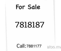 Dhiraagu Prepaid Nice Number For Sale call:7881177