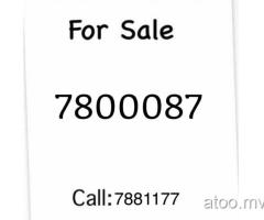 Dhiraagu Prepaid Nice Number For Sale call:7881177