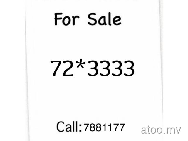 Dhiraagu Prepaid Nice Number For Sale call:7881177