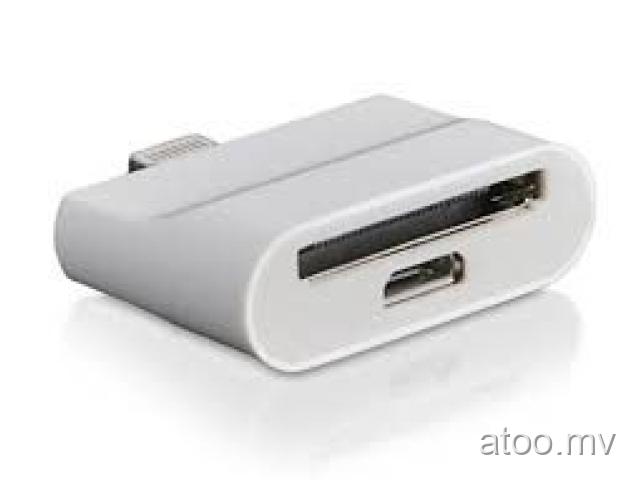 2in1 30pin & micro usb to 8pin atpter cable for iphone 7 8 6s ipad - mini SE