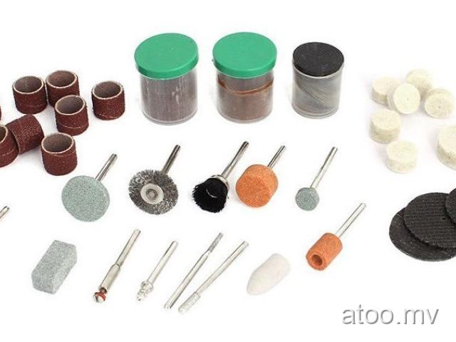 Drill Bit Rotary Accessory Set - Sanding Polishing Grinding Tool Kit - 7793235