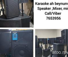 Brand New Karaoke ah beynunvaa eki size ge set up Call/Viber 7653956