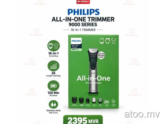 Philips All-in-One Trimmer 9000 Series 16in1 Hair Trimmer Clipper 7774634