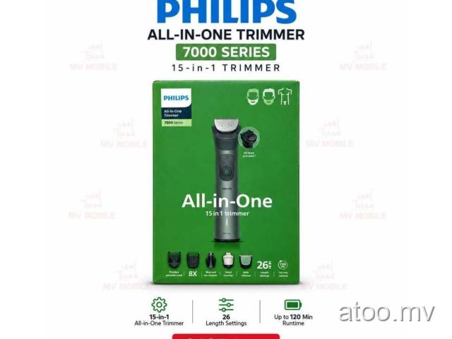 Philips All-in-One Trimmer 7000 Series 15in1 Hair Trimmer Clipper 7774634