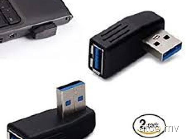 90-Degree-USB-3-0-A-male-to-female-Adapter-Connector-Angle-Extension-Extender