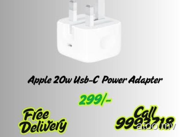Apple 20W Usb-C Adapter Available 299/-Free Delivery Call 9993718