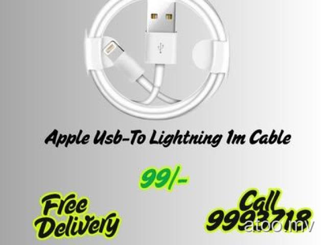 Apple Usb-To Lightning 1m Cable 99/- Free Delivery 9993718