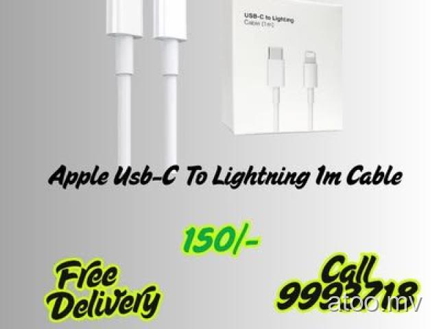 Apple Usb-C To Lightning 1m Cable 150/- Free Delivery 9993718