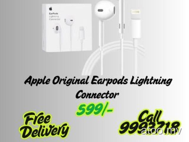 Apple Original Earpods Lightning Connector 599/- Free Delivery Call 9993718