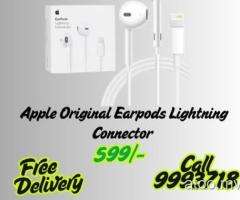 Apple Original Earpods Lightning Connector 599/- Free Delivery Call 9993718