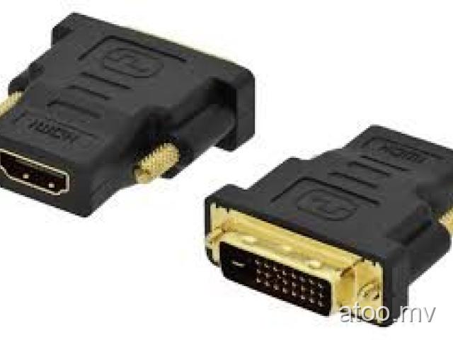 DVI To HDMI Converter adapter Mvr100/- Call: 7741753